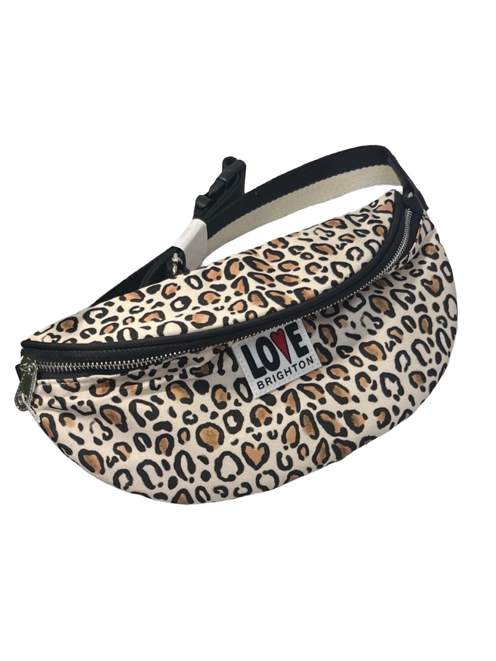 NWT Brighton Wild Cat Print Belt Bag